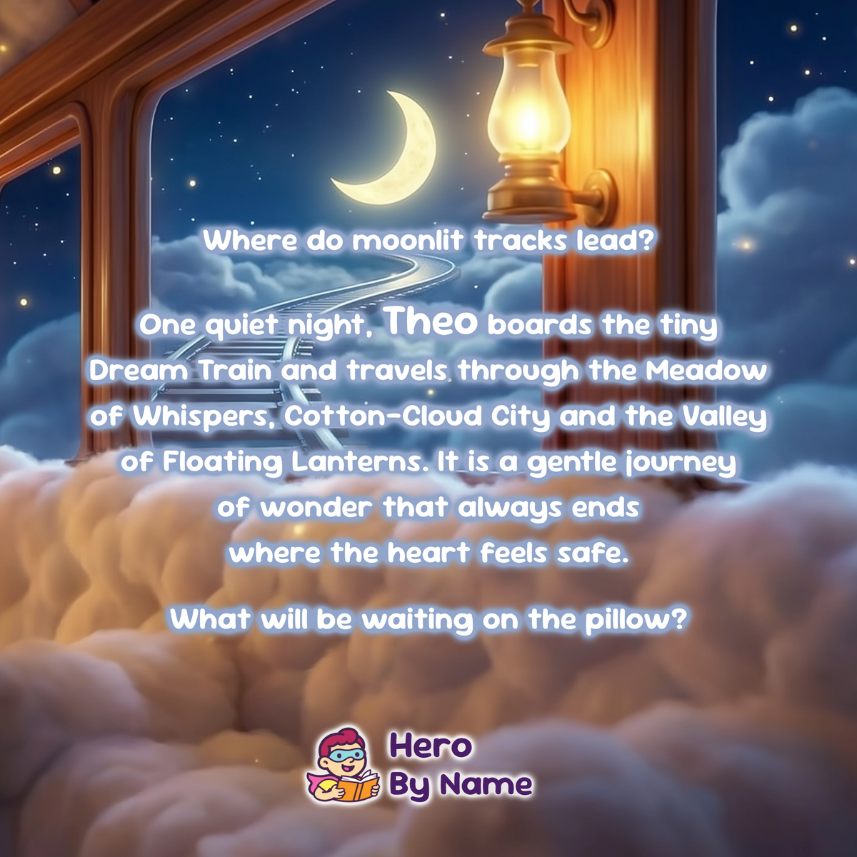 Back cover of A Dream-Train Adventure