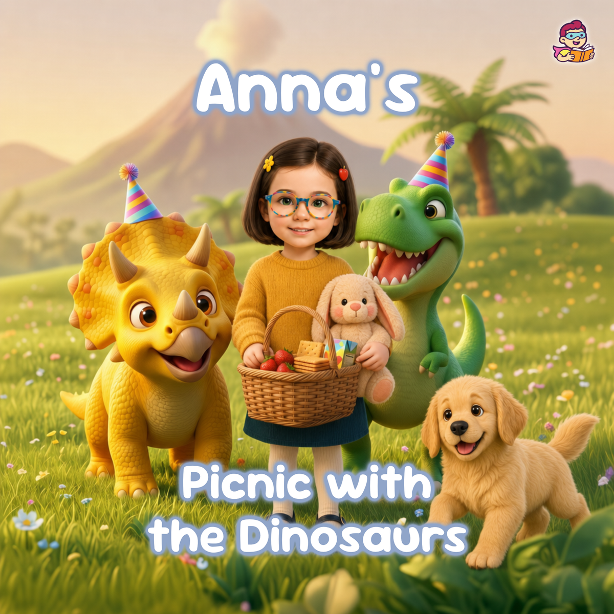 Front cover of A Picnic with the Dinosaurs
