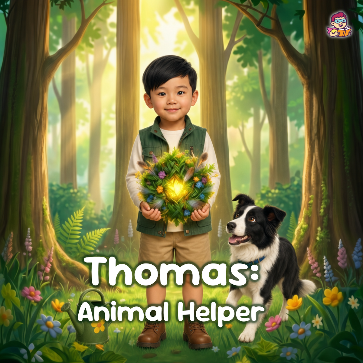 Front cover of The Animal Helper