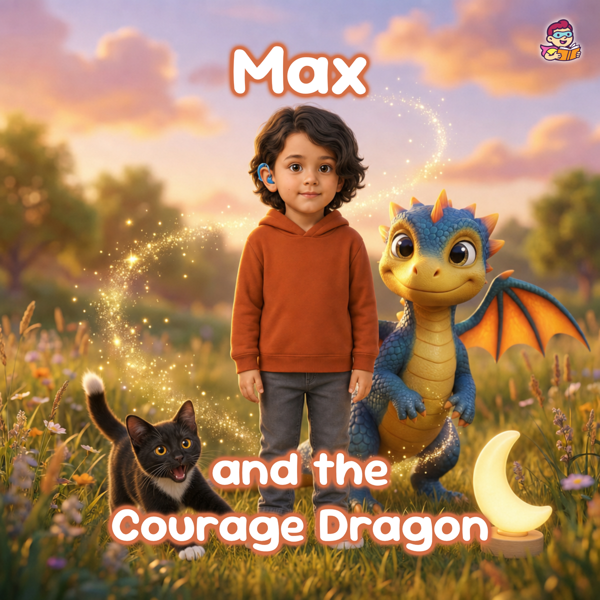 Front cover of The Courage Dragon
