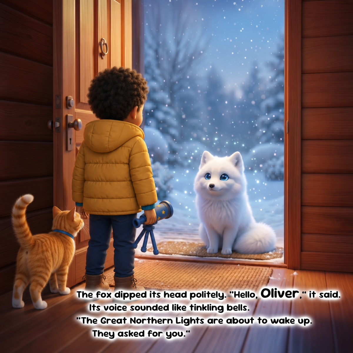 Sample page 3 from A Trip to the Arctic Lights