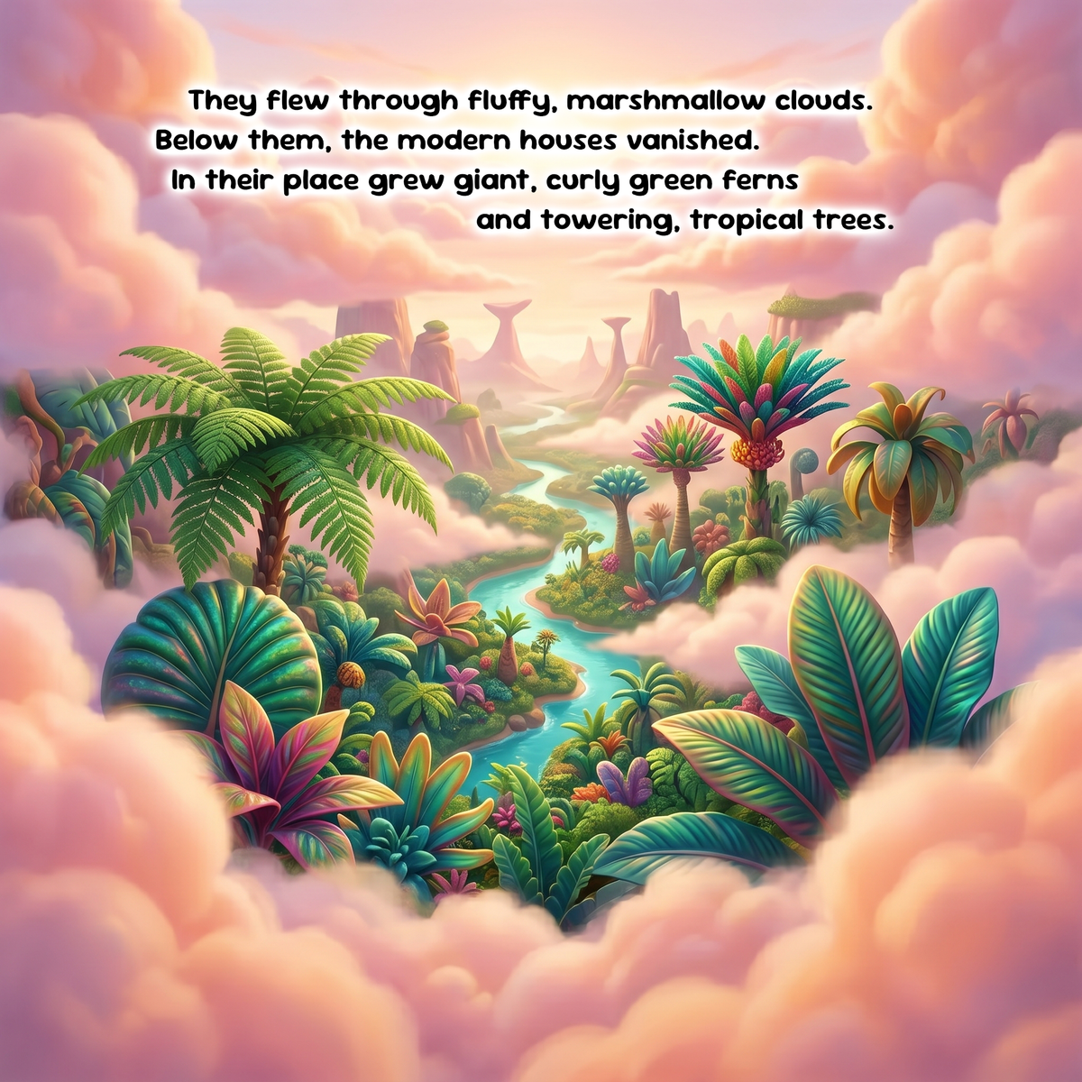 Sample page 4 from A Picnic with the Dinosaurs