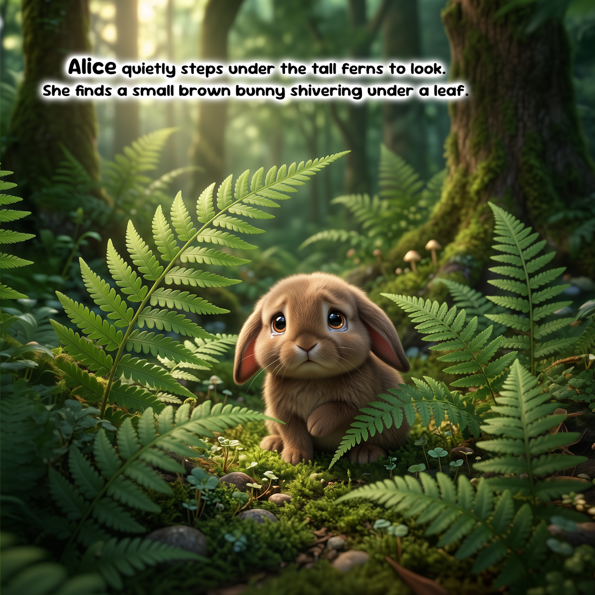 Sample page 4 from The Lost Bunny