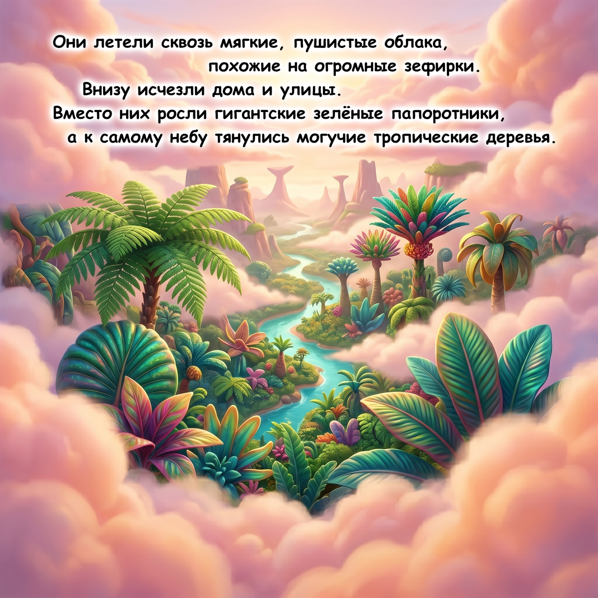 Пример страницы 4 из книги Пикник с Динозаврами