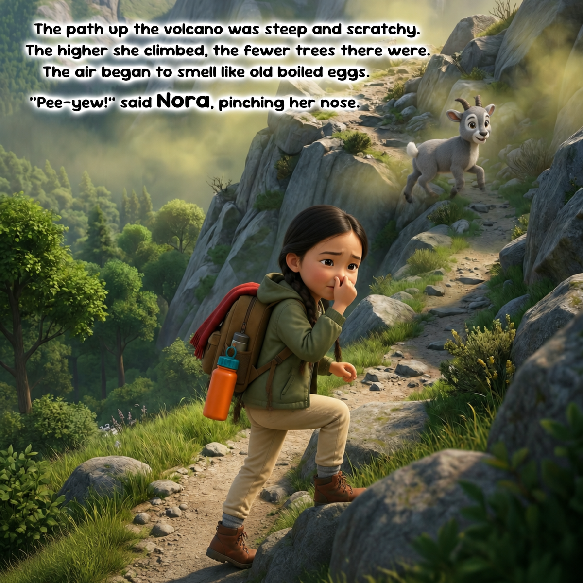 Sample page 5 from The Sleeping Volcano