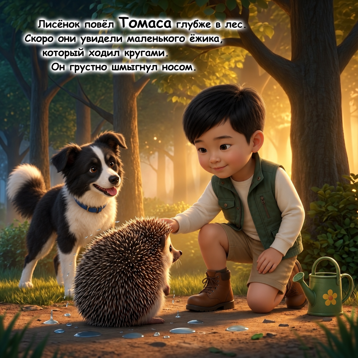 Пример страницы 5 из книги Помощник Животных