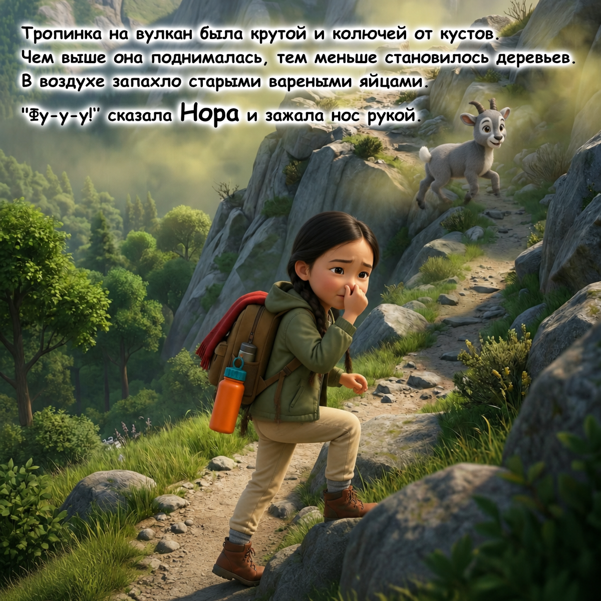 Пример страницы 5 из книги Спящий Вулкан