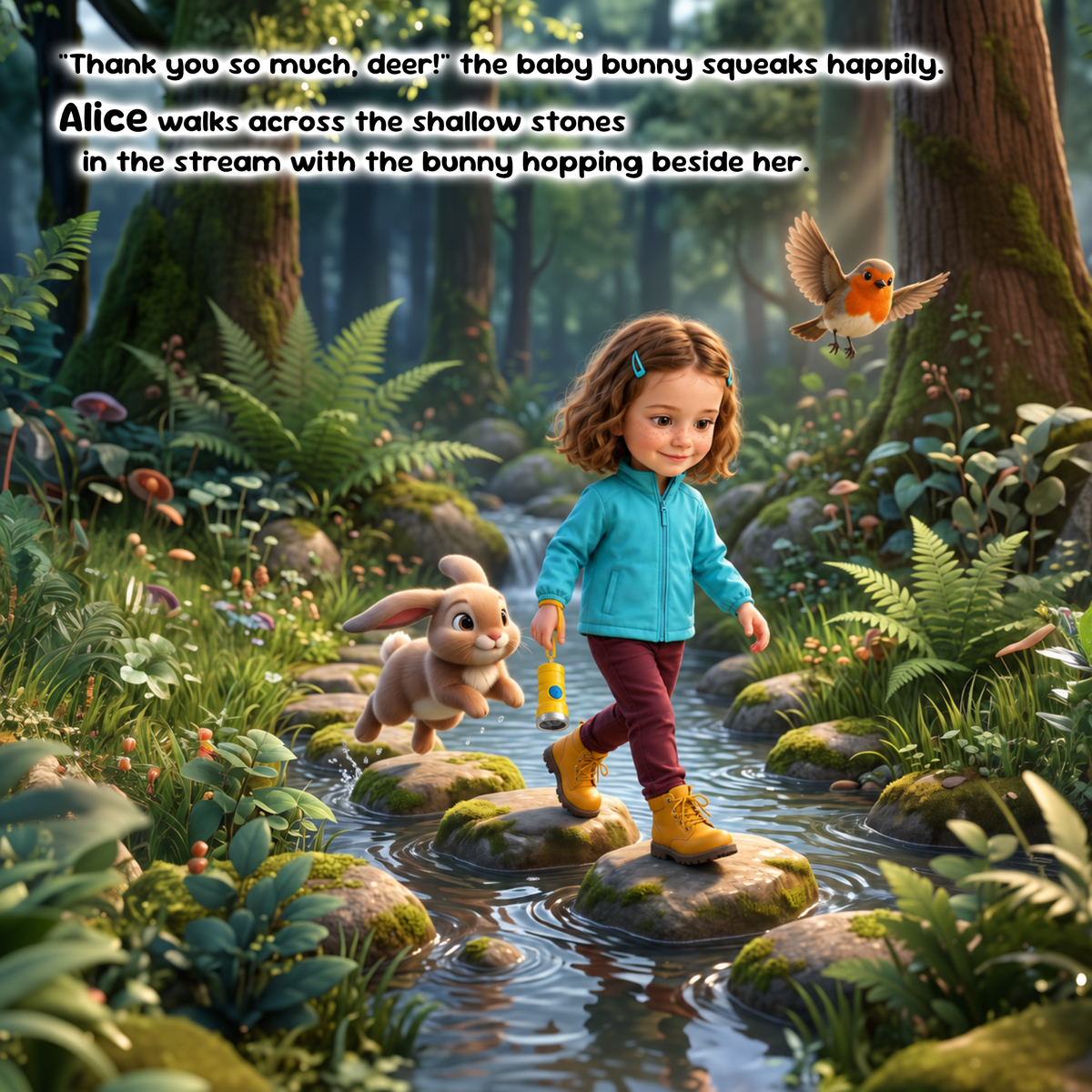 Sample page 6 from The Lost Bunny