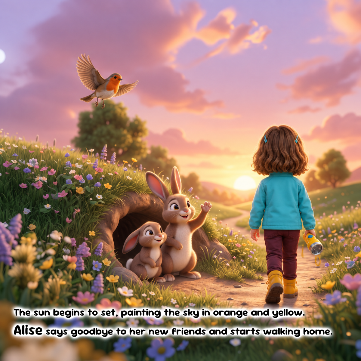 Sample page 7 from The Lost Bunny