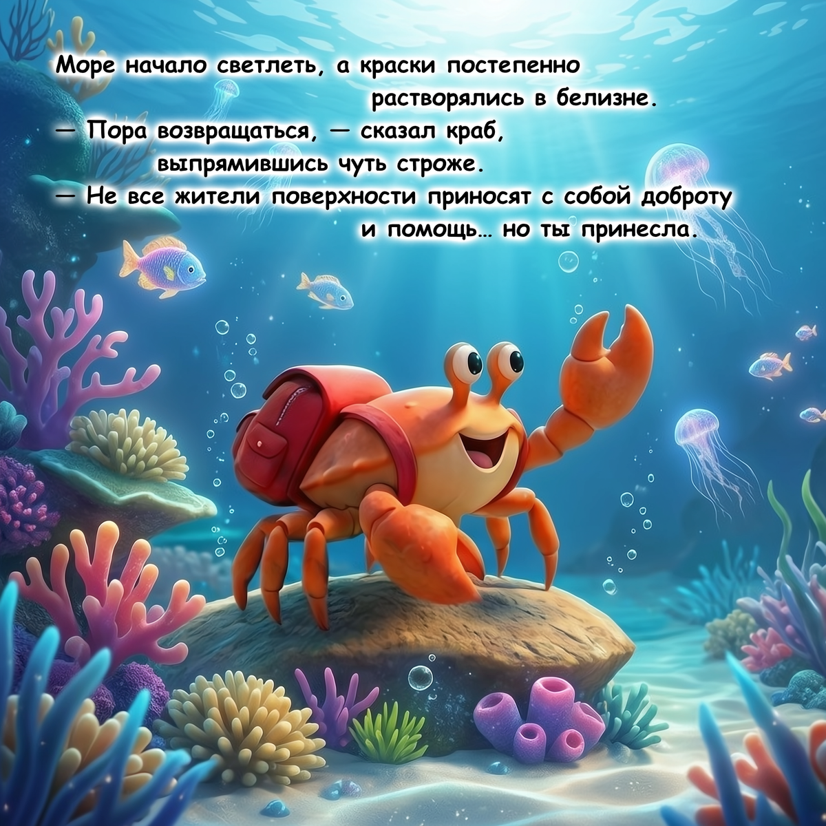 Пример страницы 7 из книги Потерянные Сокровища Моря