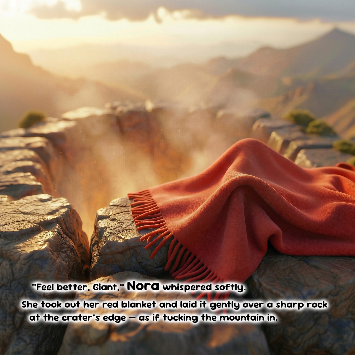 Sample page 8 from The Sleeping Volcano