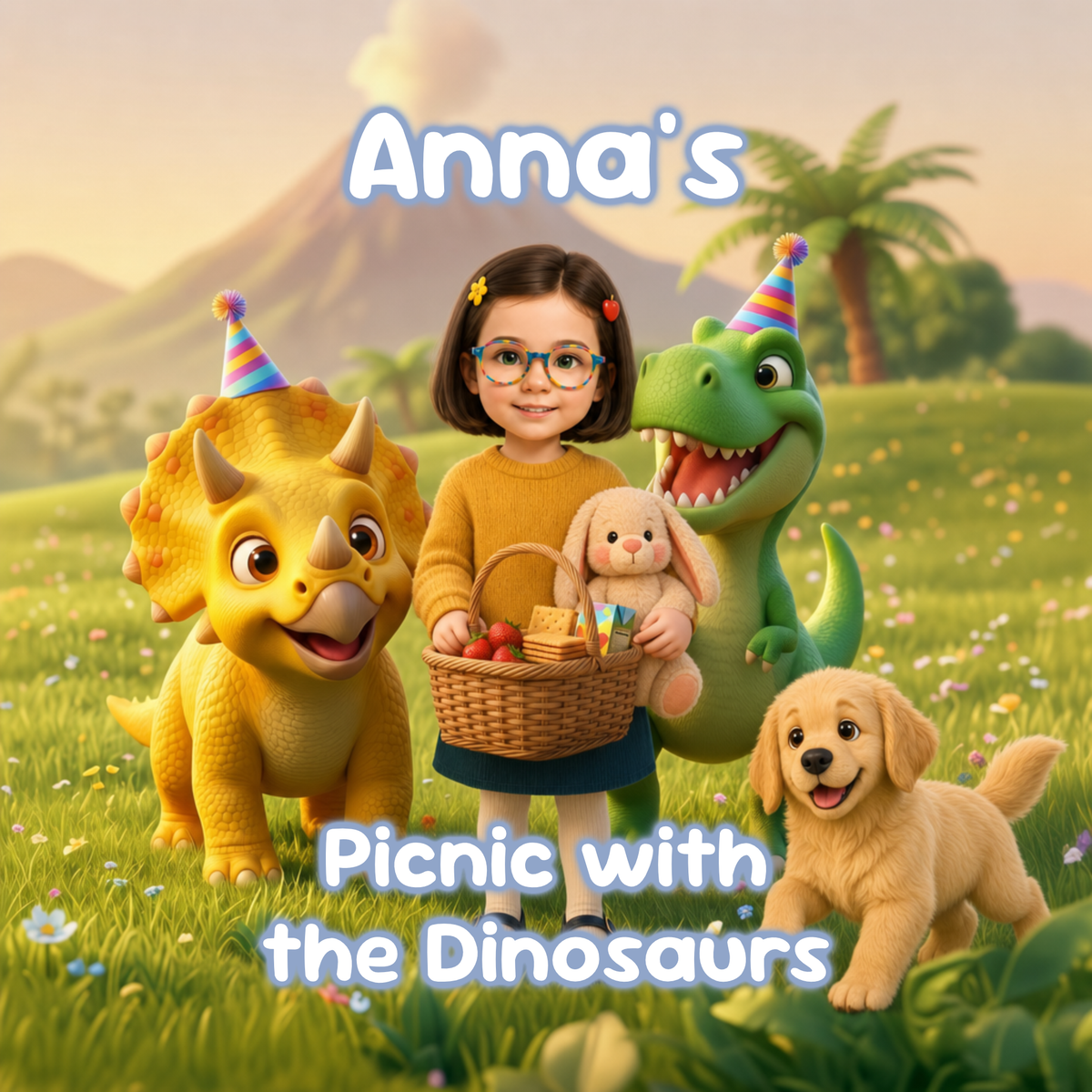 Personalized children’s book cover