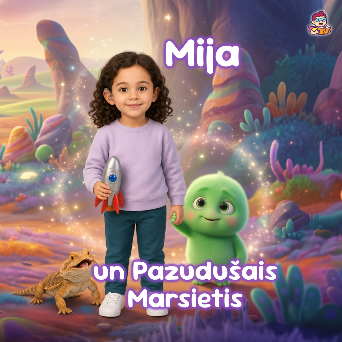 Grāmatas Pazudušais Marsietis priekšējais vāks