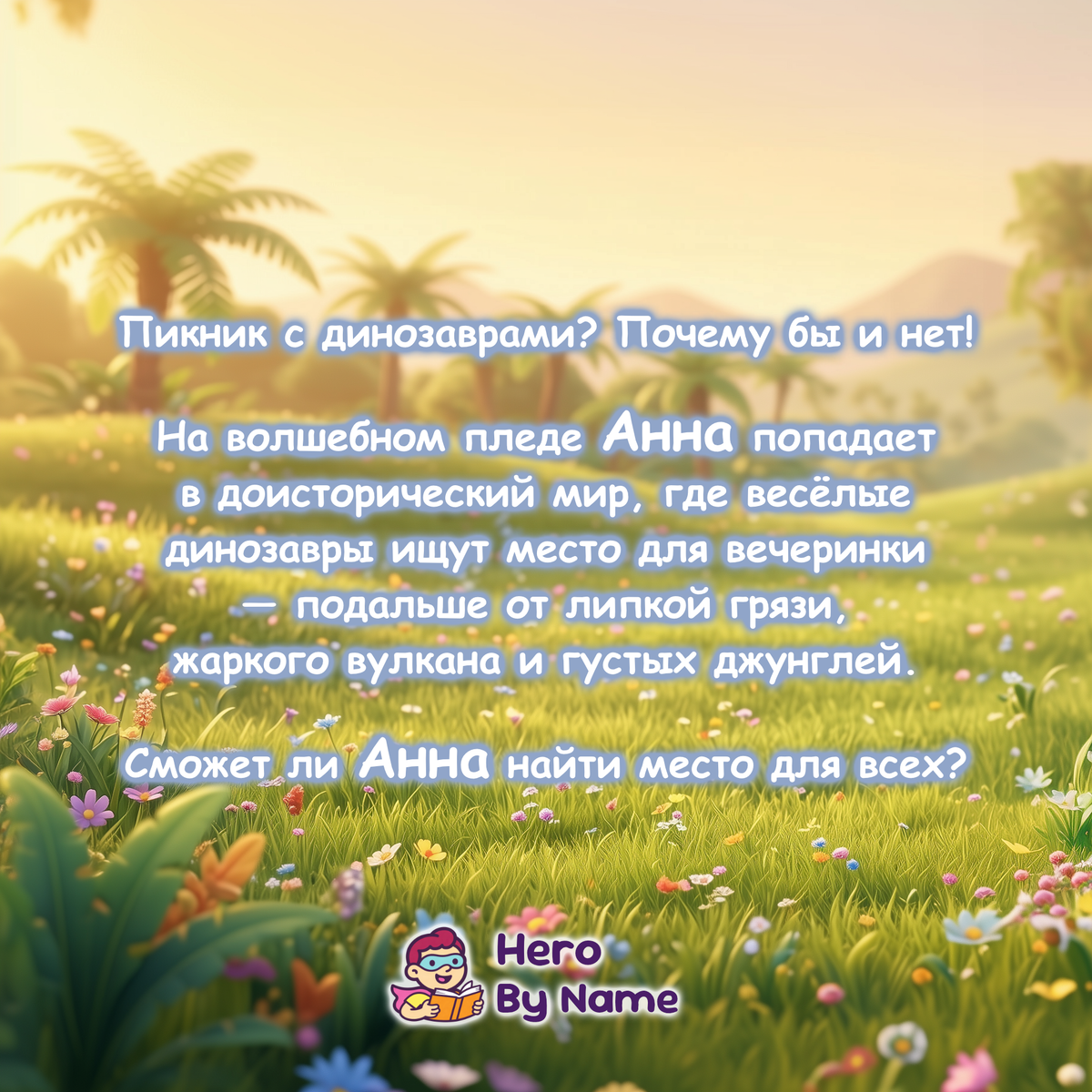 Задняя обложка книги Пикник с Динозаврами