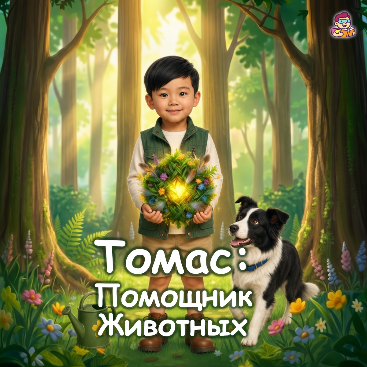 Лицевая обложка книги Помощник Животных