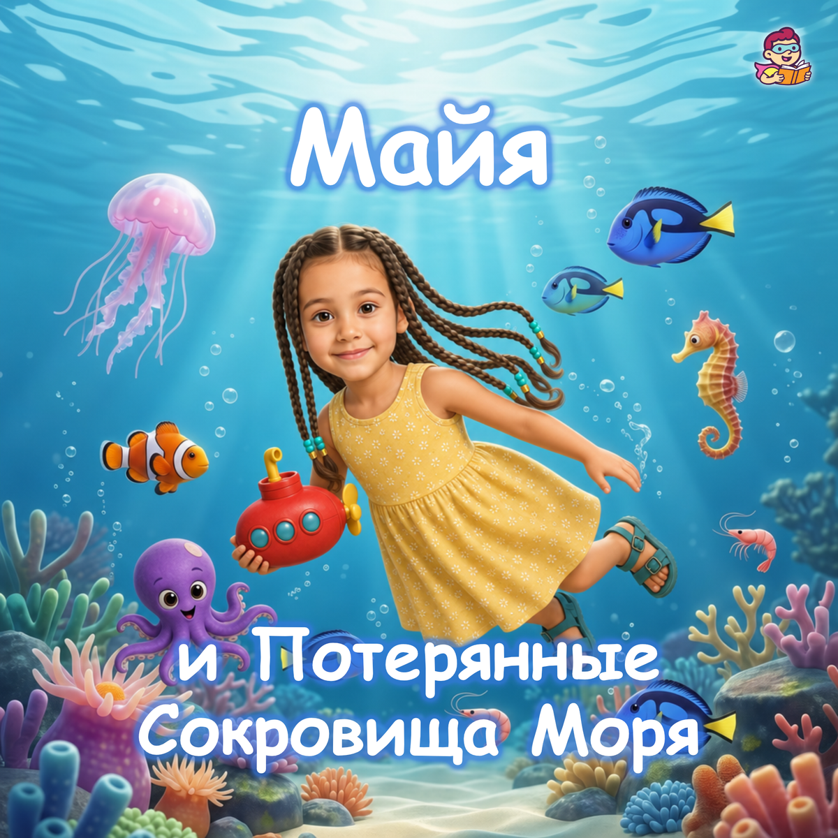 Лицевая обложка книги Потерянные Сокровища Моря