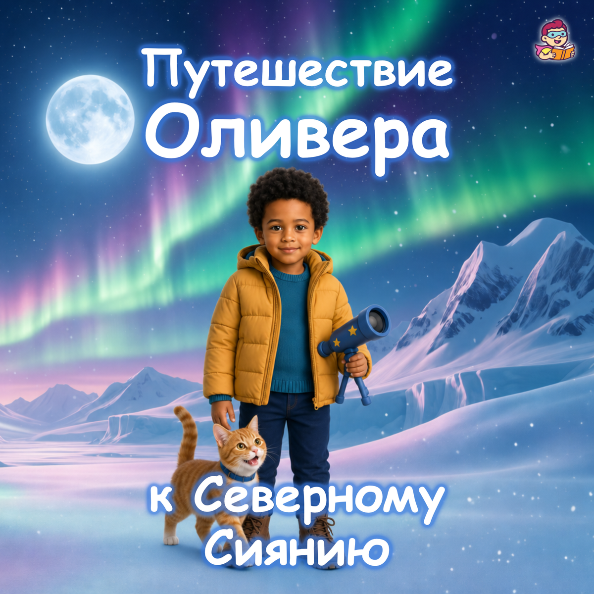 Лицевая обложка книги Путешествие к Северному Сиянию