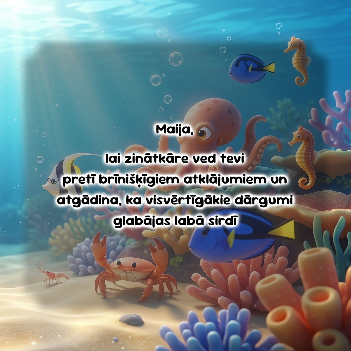 Grāmatas Pazudušie Jūras Dārgumi parauga 2. lappuse